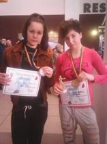 Andreea Bordea si Valeria Larisa Balanica