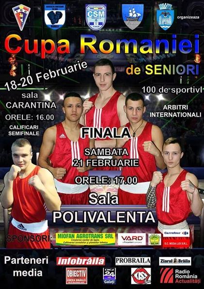 Cupa Romaniei la box pentru seniori