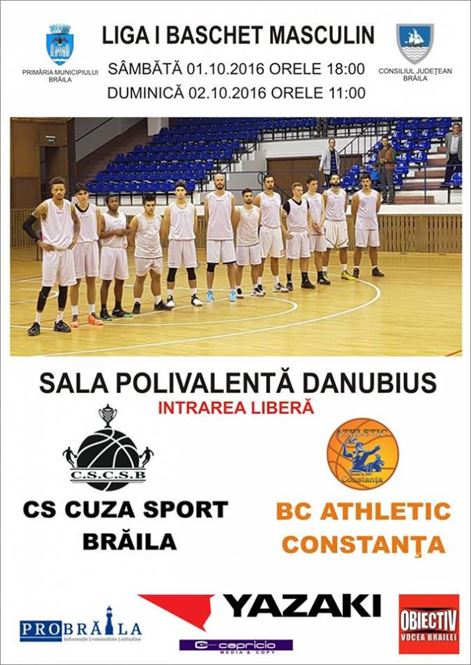 Cuza Sport intalneste sambata si duminica pe Athletic Constanta