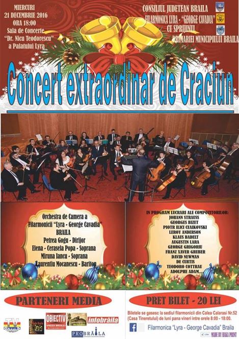 Concert extraordinar de Craciun