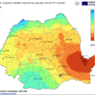 HARTA SOLARA ROMANIA
