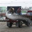 Pe toate drumurile nationale din Braila se actioneaza cu material antiderapant pentru combaterea poleiului Pe toate drumurile nationale din Braila se actioneaza cu material antiderapant pentru combaterea poleiului