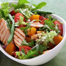 Salata de pui cu legume