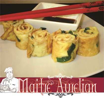 Omleta chinezeasca cu ceapa