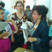 Atelier de hand-made din materiale reciclabile, la Biblioteca „Panait Istrati”