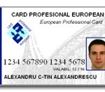 Cardul Profesional European