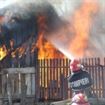 Batrana arsa intr-un incendiu izbucnit intr-o casa a primariei