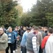 avalansa de spectatori la meci