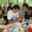 Miniatelier handmade organizat de voluntari si tineri cu dizabilitati