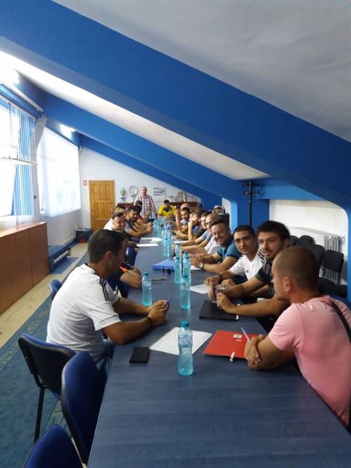 AJF Braila a finalizat vineri cursurile pentru Licenta C UEFA pentru 22 de cursanti