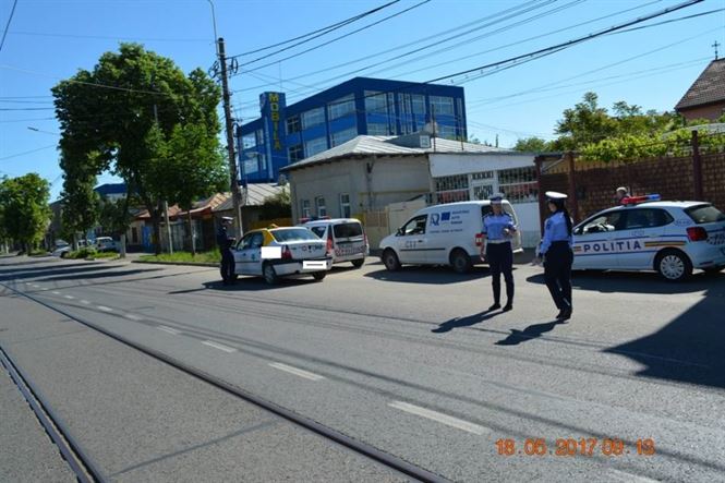 Galerie foto: Taximetristii luati in vizor de politisti