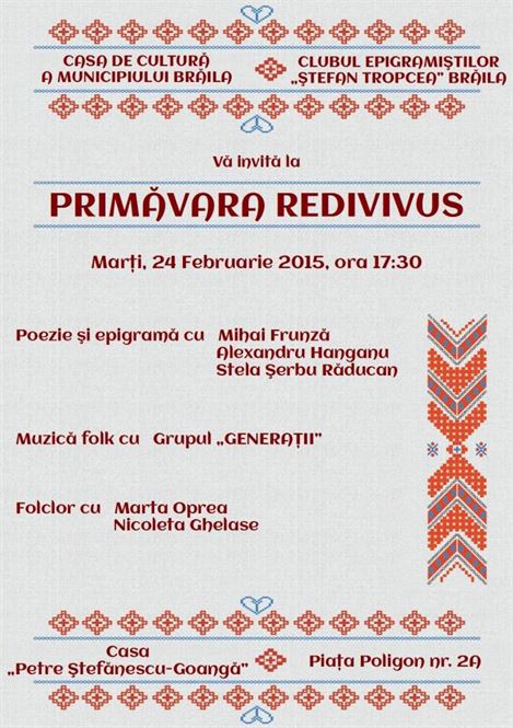 Primavara redivivus