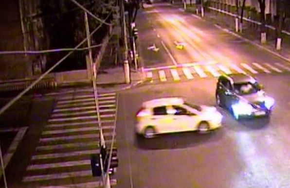 Accident in intersectia groazei din Braila