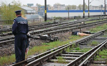 Accidentat mortal de tren in timp ce se intorcea acasa