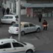 Accidentata de un taximetrist
