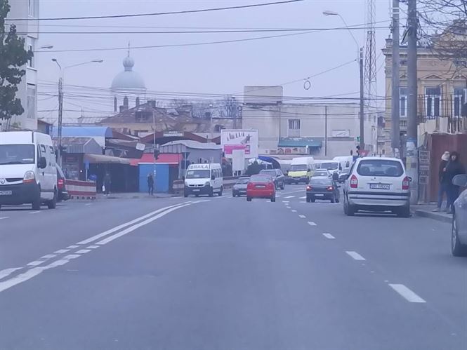 Accidentata intr-un maxi-taxi al carui sofer a franat brusc