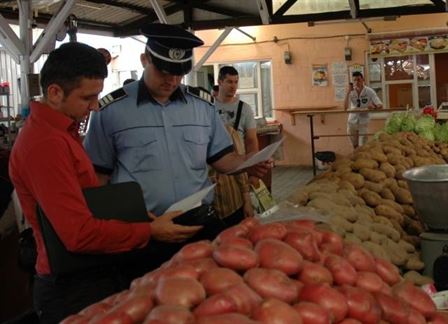 Actiuni ale politiei pentru depistarea comertului ilicit
