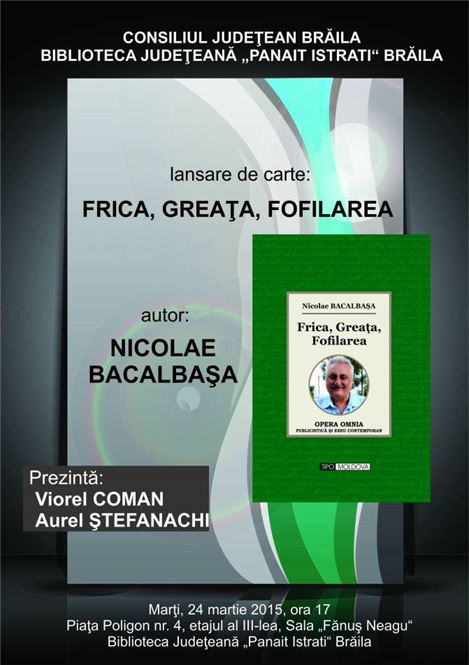 Lansare de carte la Biblioteca Judeteana