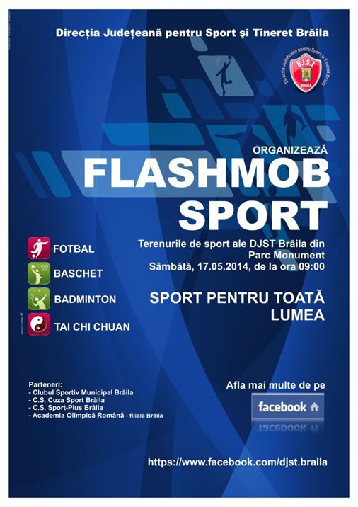 Afis FLASHMOB Sport