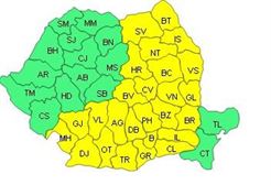 Avertizare meteo de ger