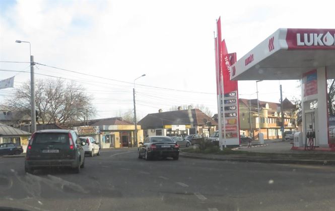 Biciclist accidentat in sensul giratoriu