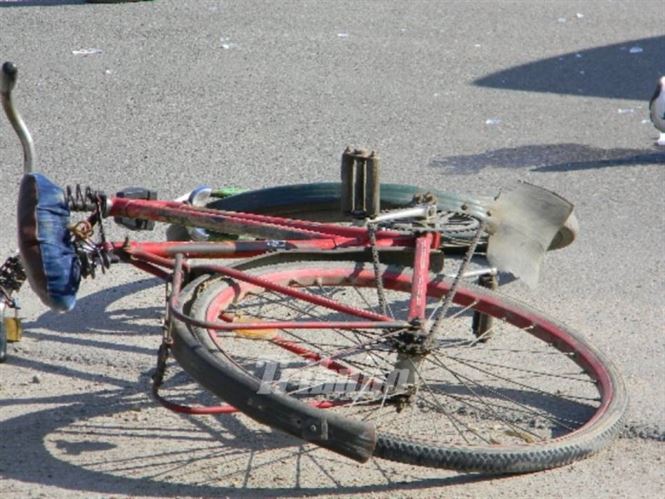 Biciclist accidentat la Bertestii de Jos
