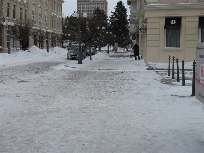 Braila intra sub codul galben de ger