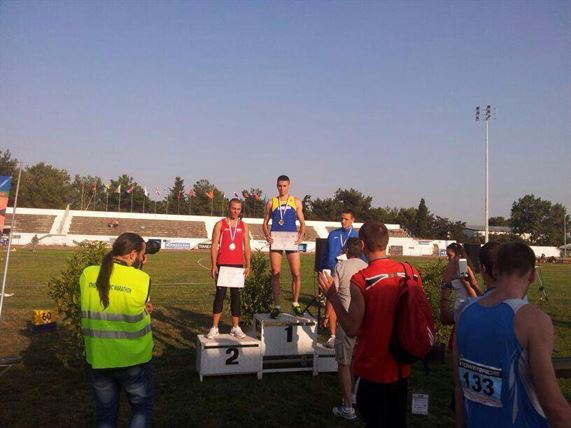 Cinci medalii obtinute de atletii braileni la Balcaniada de juniori 1
