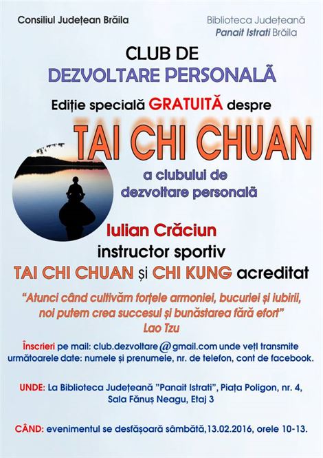 Club de dezvoltare personala Tai Chu Chuan