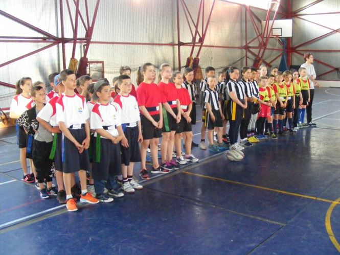 Galerie foto: Echipa liceului A. Saligny va reprezenta Braila la ONSS rugby-tag ciclul primar