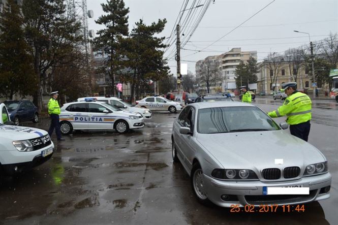 Atentie! Politia rutiera te poate opri astazi in trafic