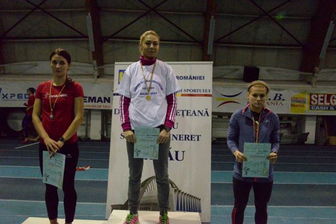 Doua medalii de aur pentru Anamaria Ionita la Universitarele de atletism indoor