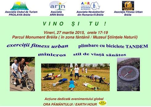 Promovare a miscarii in aer liber