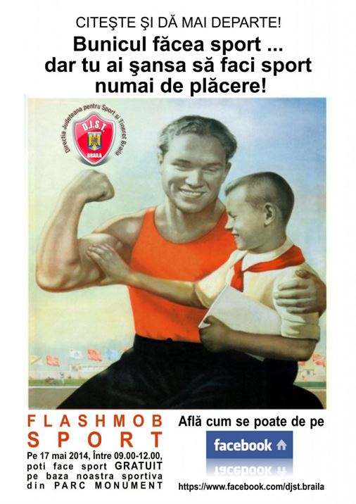 FLASH MOB SPORT la a doua editie