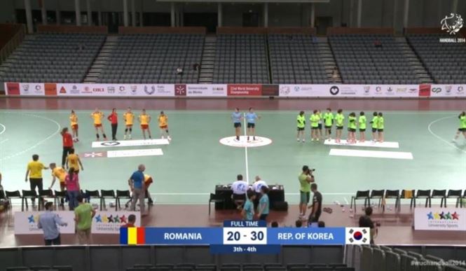 Fara medalii la mondialele universitare de handbal