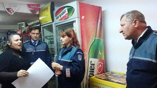 Politistii au luat cu asalt cafe-barurile