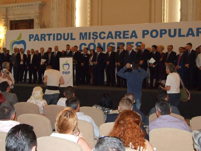 Fuziunea PMP-UNPR consfiintita la Congres