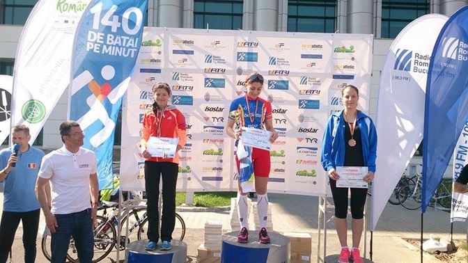 Gabriela Serbanescu locul 3 la Duatlon