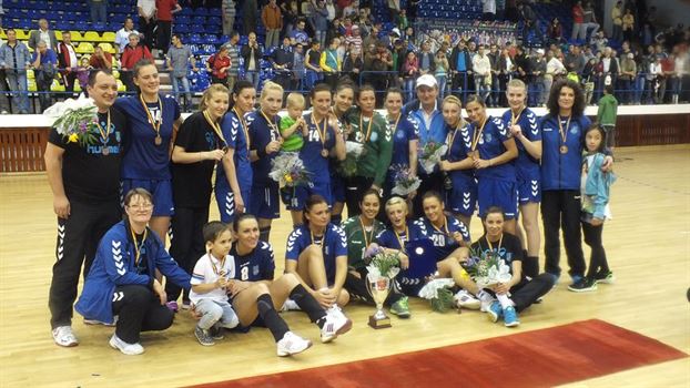 HC Dunarea a sarbatorit medaliile de bronz