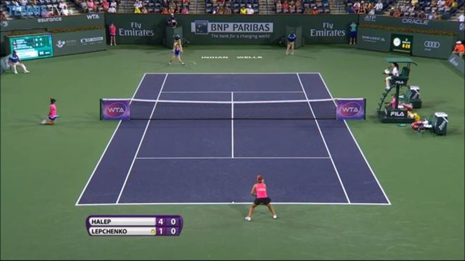 Halep a trecut de Lepchenko
