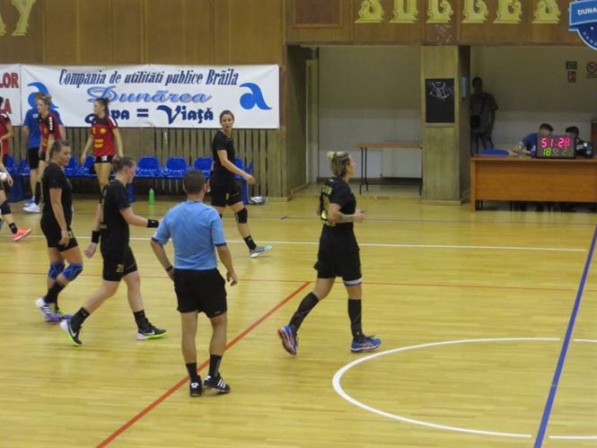 HC Dunarea Braila a castigat amicalul de la Slobozia