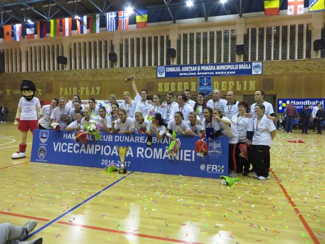 Galerie foto: HC Dunarea Braila vicecampioana Romaniei