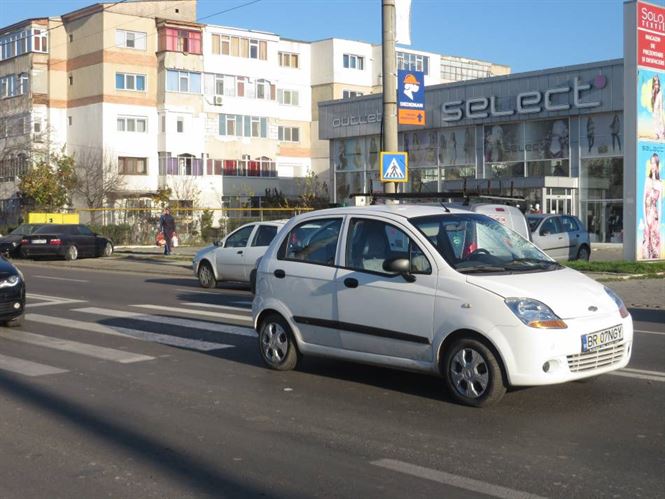 Accidentat pe trecerea de pietoni
