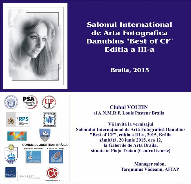 Salonul Internaţional de Artă Fotografică Danubius “Best of CF”