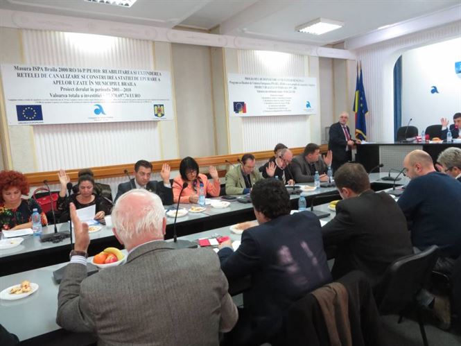 Marti are loc prima sedinta a CJ Braila din anul 2017