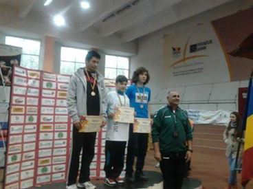 Mihai Ghitev locul 1 la 60 m garduri