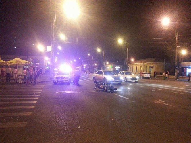 Motociclist accidentat pe Calea Calarasilor