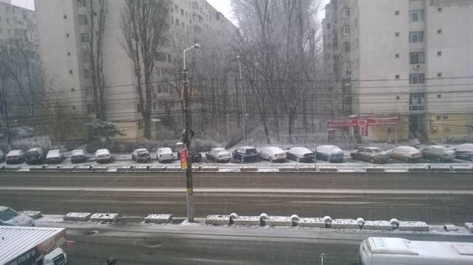 Ninsoarea poate crea probleme la Braila