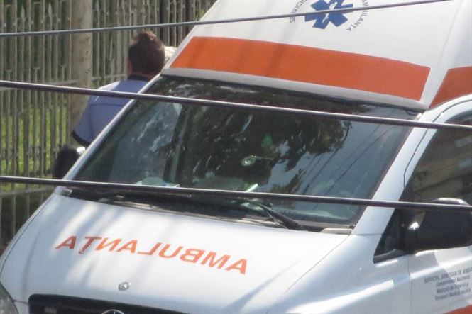 O frana brusca a accidentat o pasagera