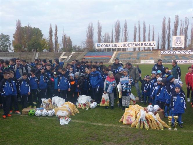 Proiectul “Fotbalul juvenil brailean – educatie prin sport” a ajuns la final